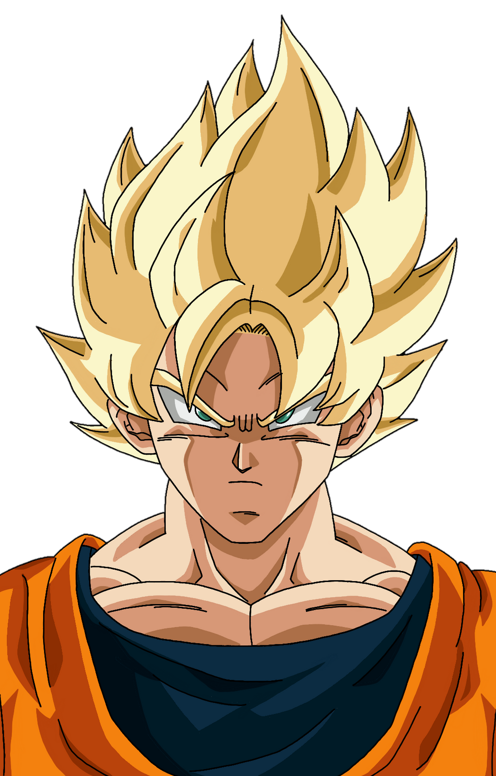 Super Saiyan 2 Goku by chanmio67 on DeviantArt