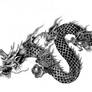 Commissioned tattoo art-Chinese style dragon