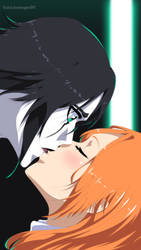 Bleach : Ulquiorra Cifer x Orihime Inoue by ToxicAvenger97