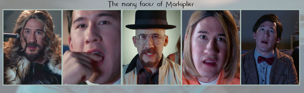 The many many faces of Markiplier