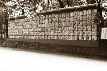 sake barrels