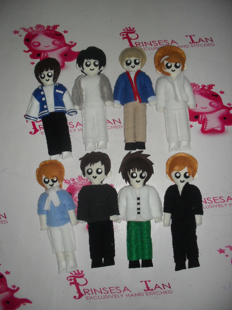 SUPER JUNIOR CHIBI DOLLS