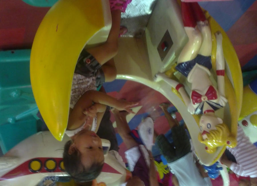 SAILOR MOON RIDE AT A RANDOM AMUSEMENT PARK