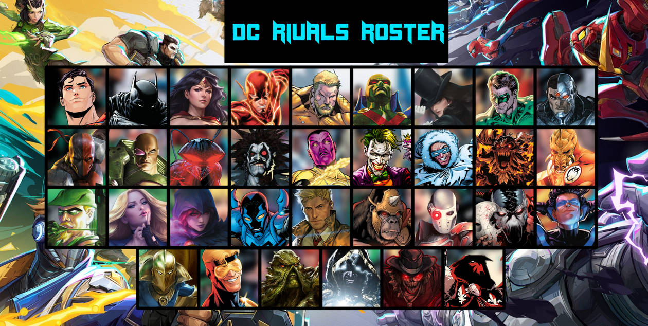 DC Rivals Roster by CRINGEBOI88 on DeviantArt