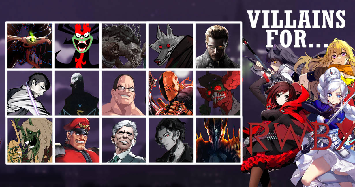 Evil Rwby Villains For RWBY by CRINGEBOI88 on DeviantArt