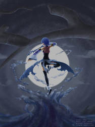 Aqua, Queen of the Dark Realm by RikaTakineko