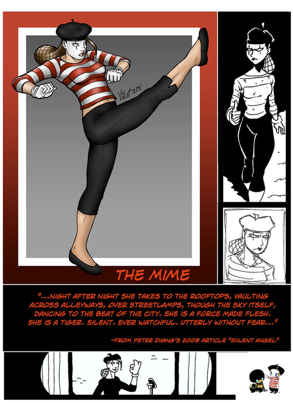 Mime Reference The Mime Reference - WIP by dan-sch on DeviantArt