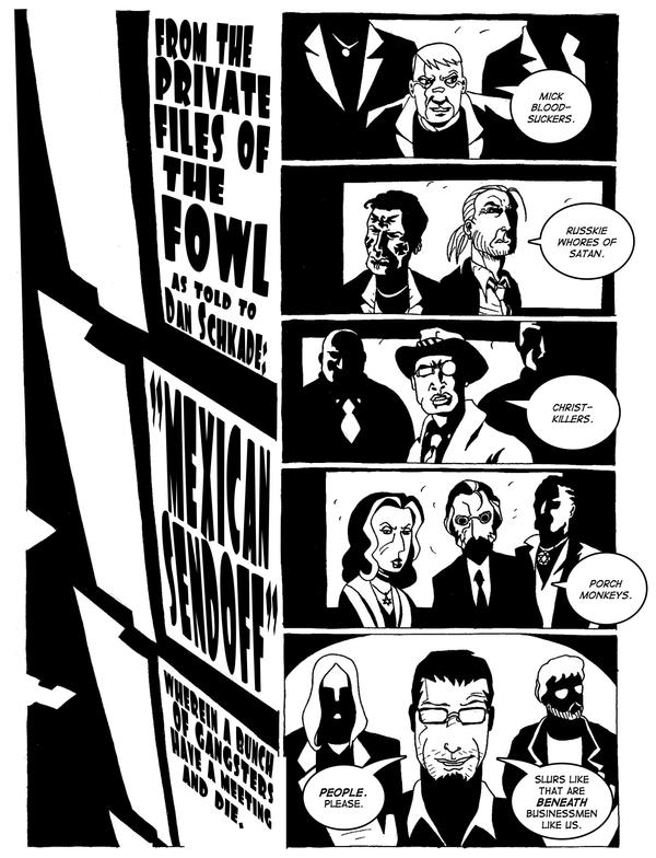 Mexican Sendoff -- pg. 1