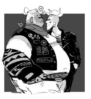 biker and a punk