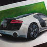 Audi R8 drawing