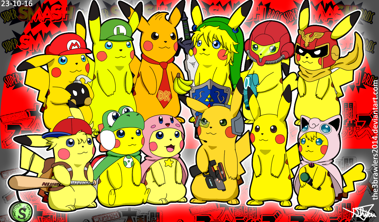 What if Pikachu Libre was a male by kuby64 on DeviantArt