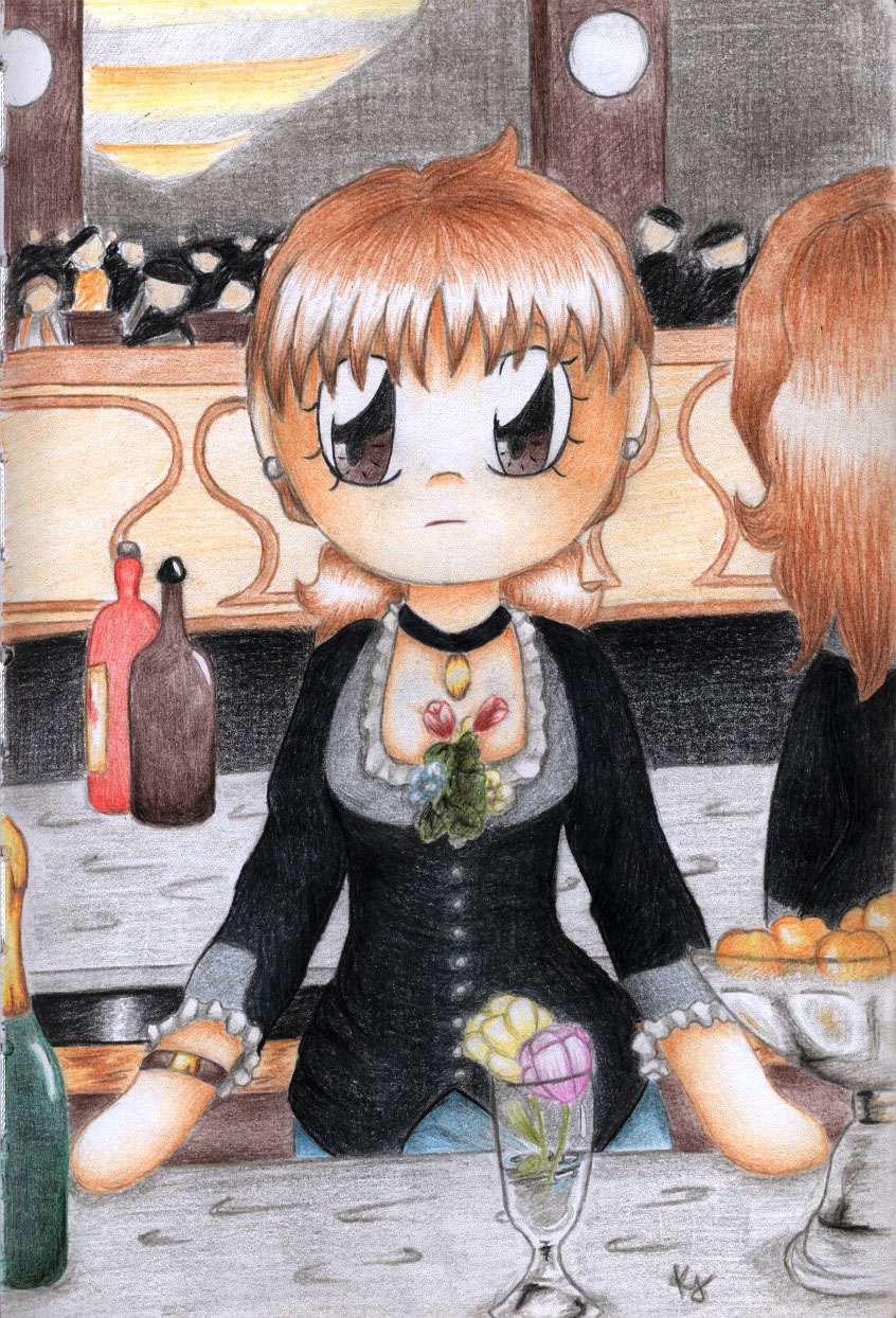 Bar at the Folies Bergere (Chibi)