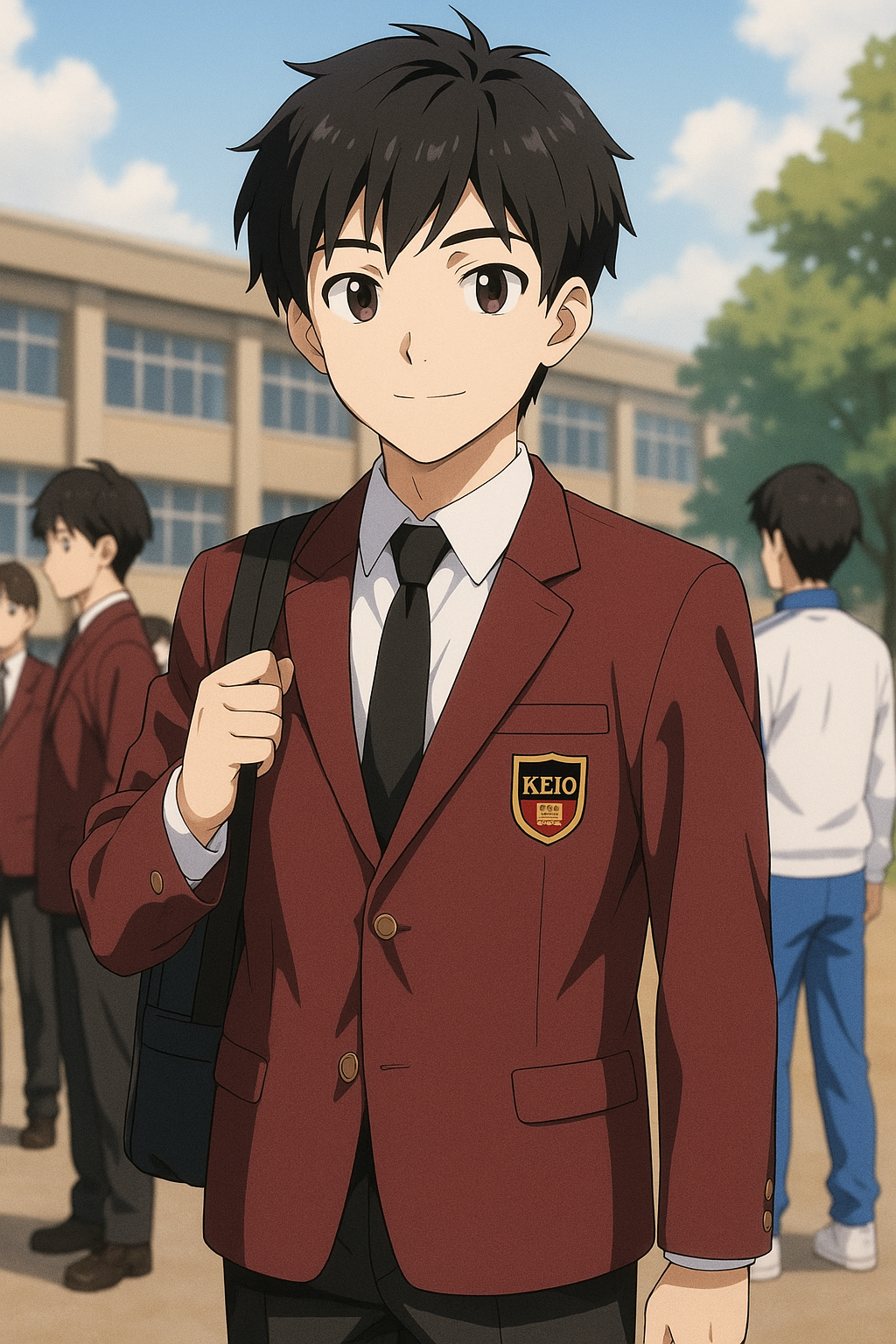 Keio High Keio Boy's High School Uniforms by RyuHak on DeviantArt