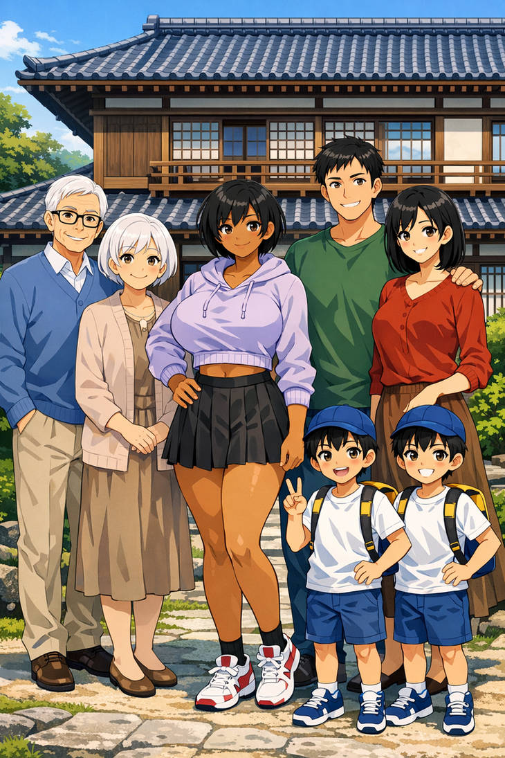 The Torashima Family by RyuHak on DeviantArt