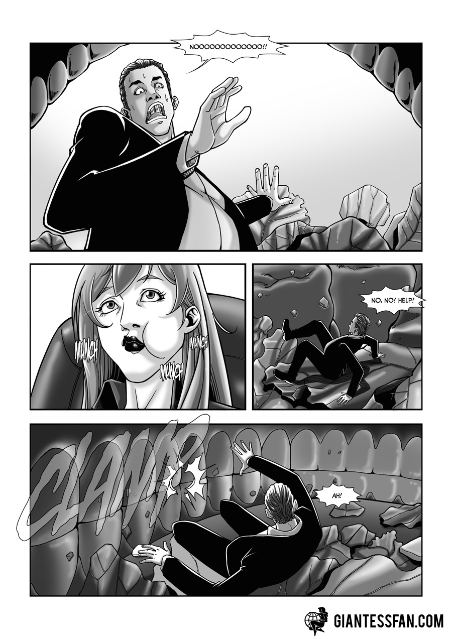 Chewing Out The Boss By Giantess Fan Comics On DeviantArt.