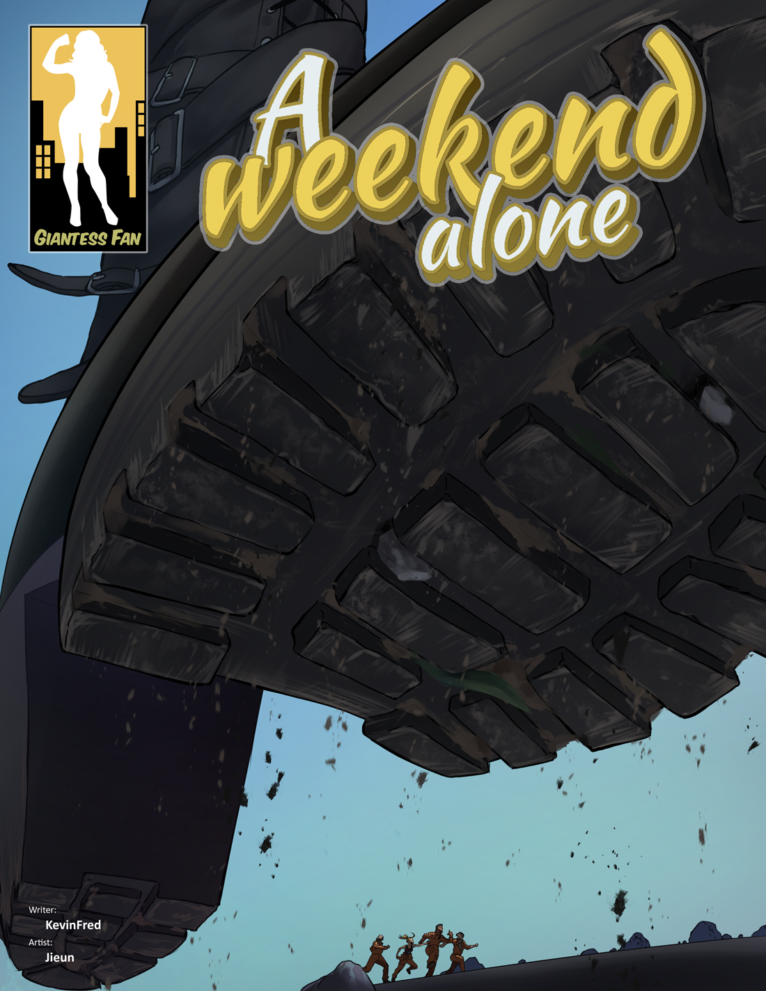 A Weekend Alone 23 - Smoke Break Stomping Grounds by giantess-fan