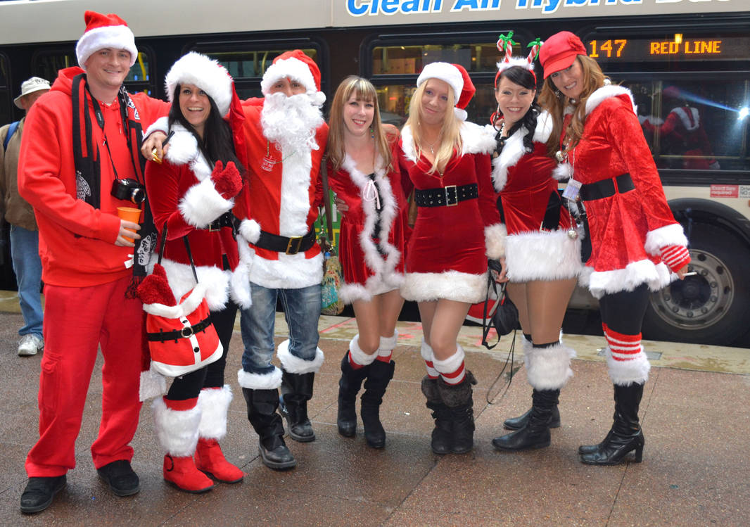 Chicago Santacon Santacon Chicago 2012 by ebonneau on DeviantArt