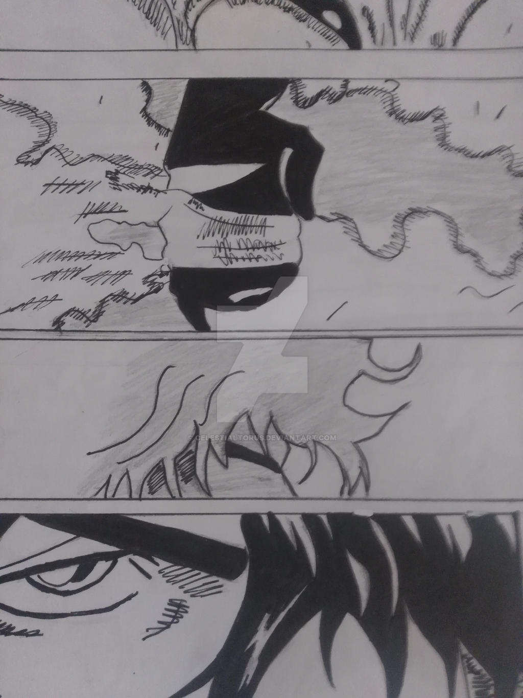 Bleach Manga Chad And Hollow By CelestialTorus On DeviantArt bleach-manga-chad-and-hollow-by-celestialtorus-on-deviantart