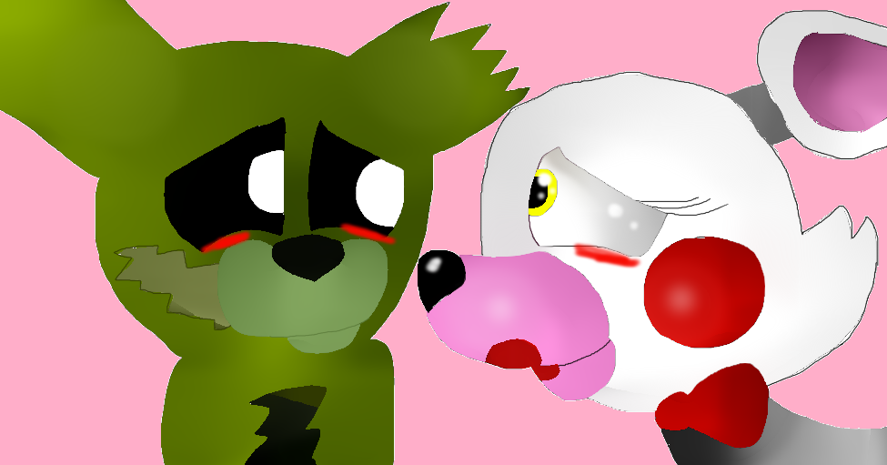 Mangle x springtrap by HeyArnoldXponies on DeviantArt