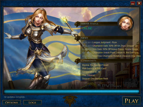 LoL's Lux Launcher