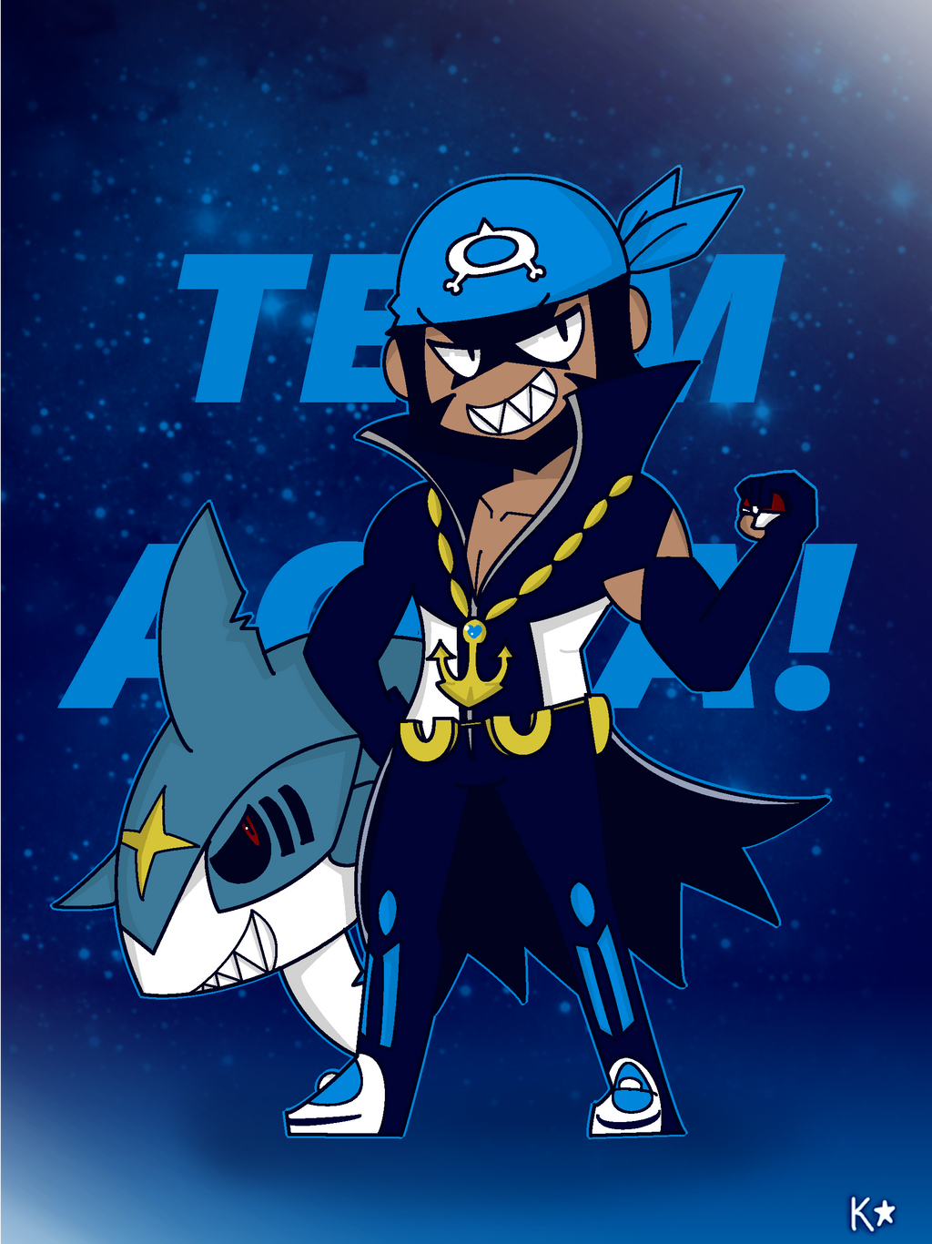 Archie Sharpedo Archie and Sharpedo by chikamew on DeviantArt