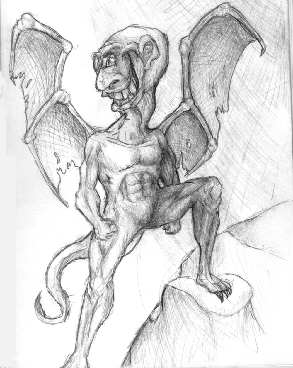 A Friendly Gargoyle