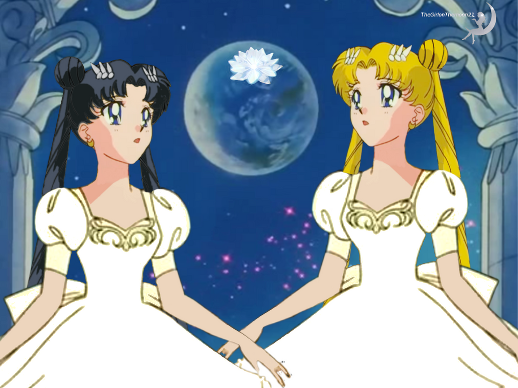 Sailor Moon Princess Serenity and her sister by Moongirl2104 on DeviantArt