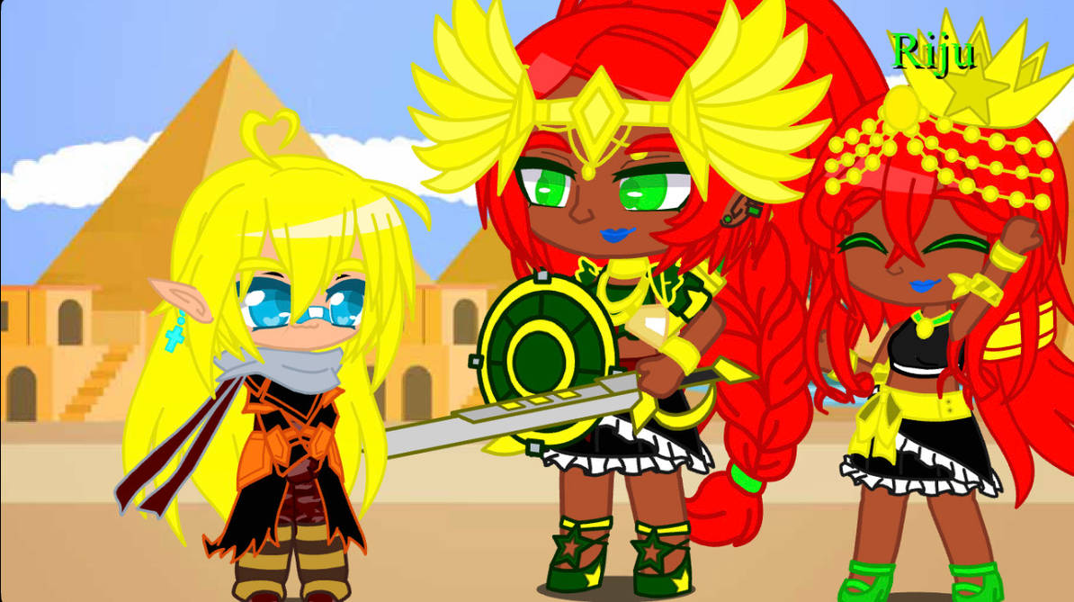 Urbosa And Riju by TheShadowSquadron on DeviantArt