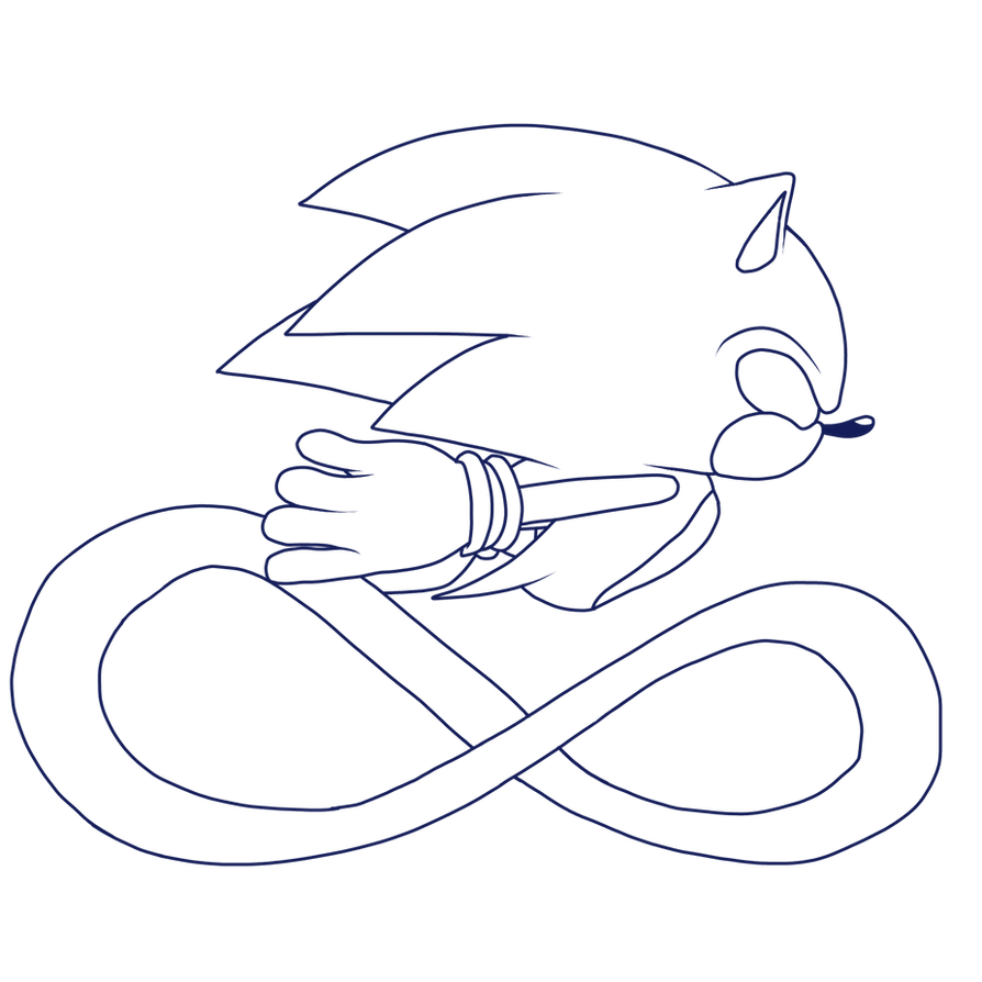 Fast Sonic Outline.pdf Sonic Outline. by TheShadowSquadron on DeviantArt