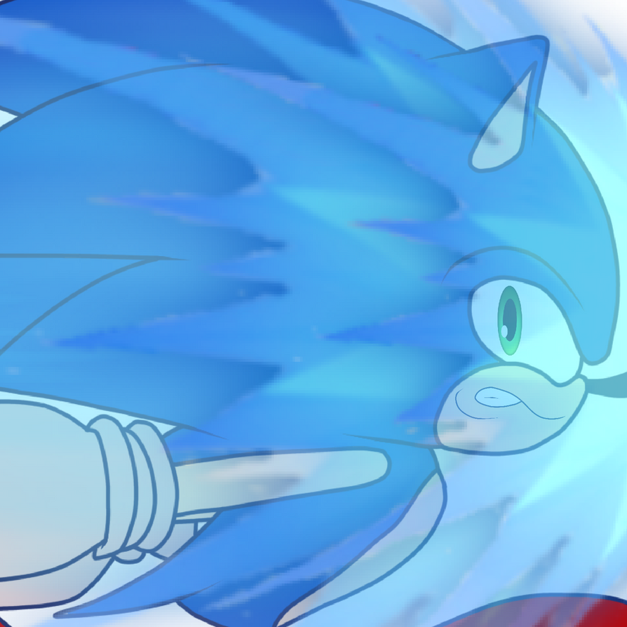 Sonic Boosting. by TheShadowSquadron on DeviantArt