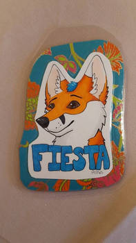 Fiesta Fox Badge