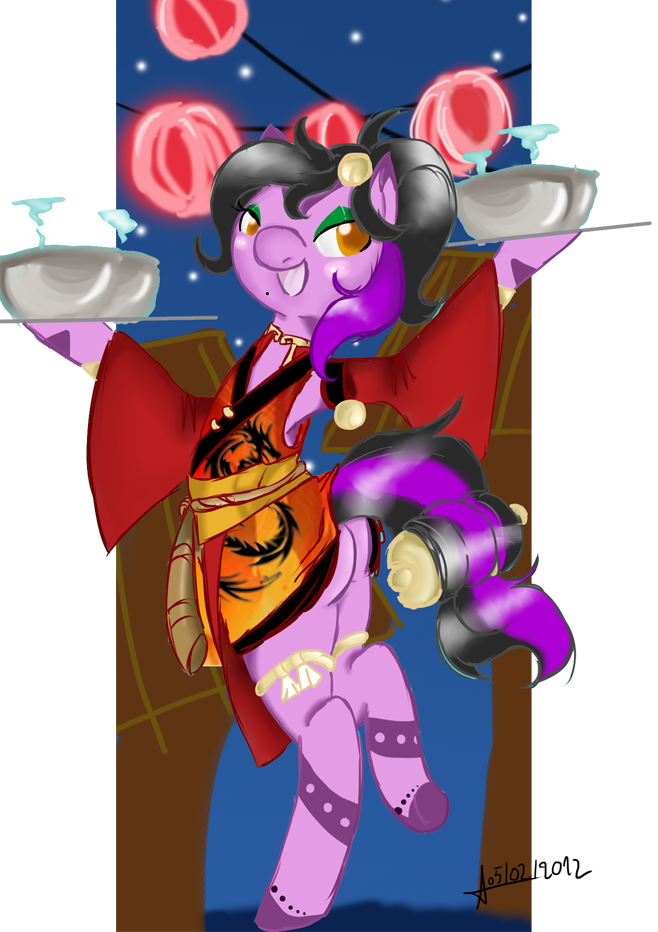 C: Talli Kimono Pony