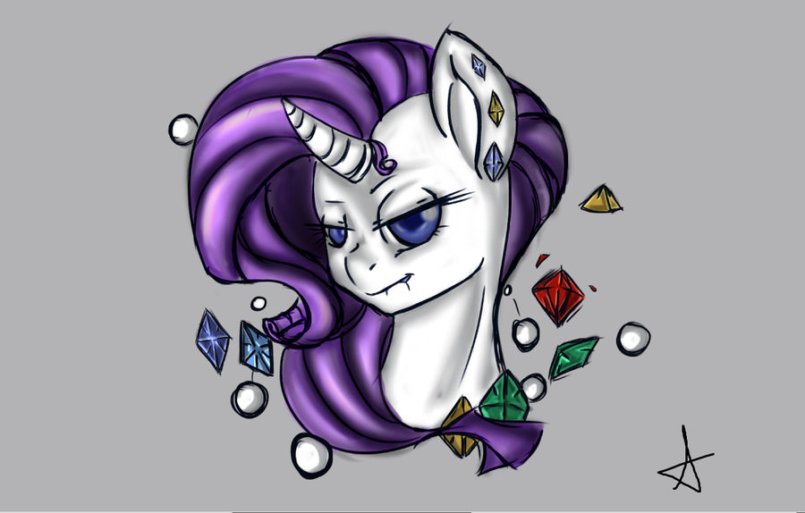 Rarity by Geeflakes-art on DeviantArt