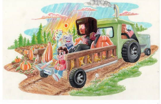 Hay Ride [Steven Universe Fan Art]