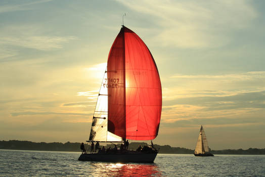 Sunset Sailing