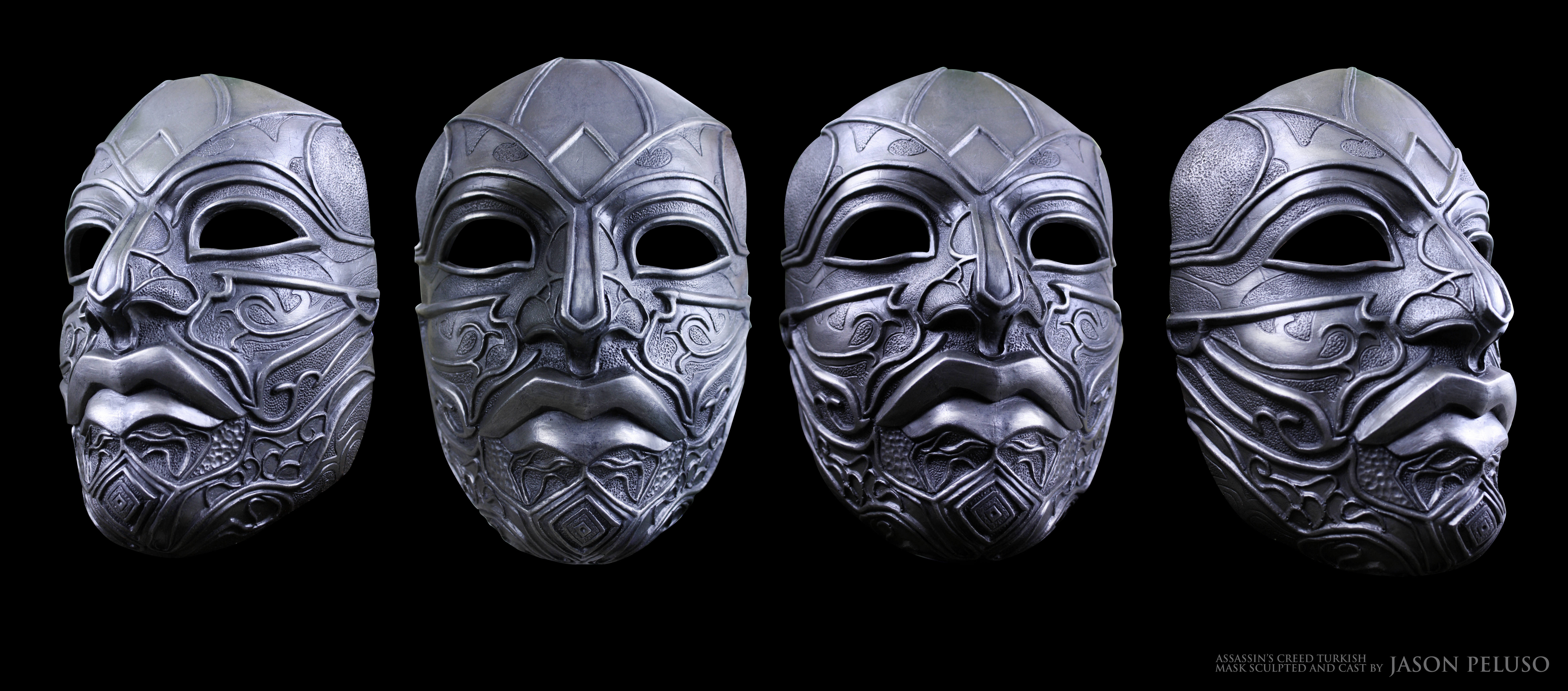 Assassins Creed Turkish Mask Nickel Version by Jay-Michael-Lee on DeviantArt