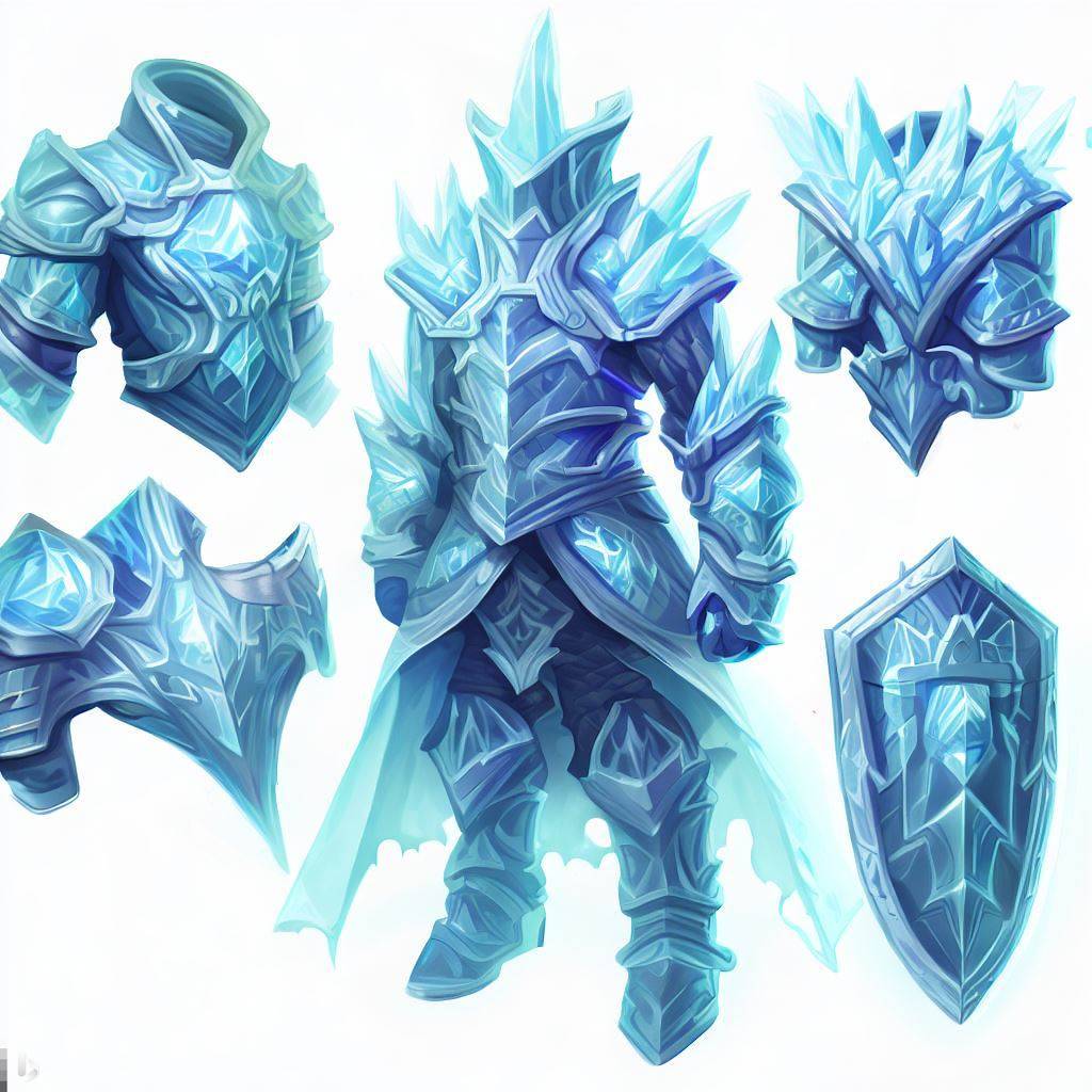 Glacial Armor Set 1 by 583302 on DeviantArt