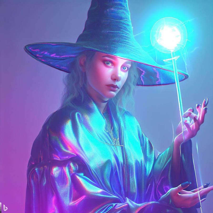 Vaporwave Wizard by 583302 on DeviantArt