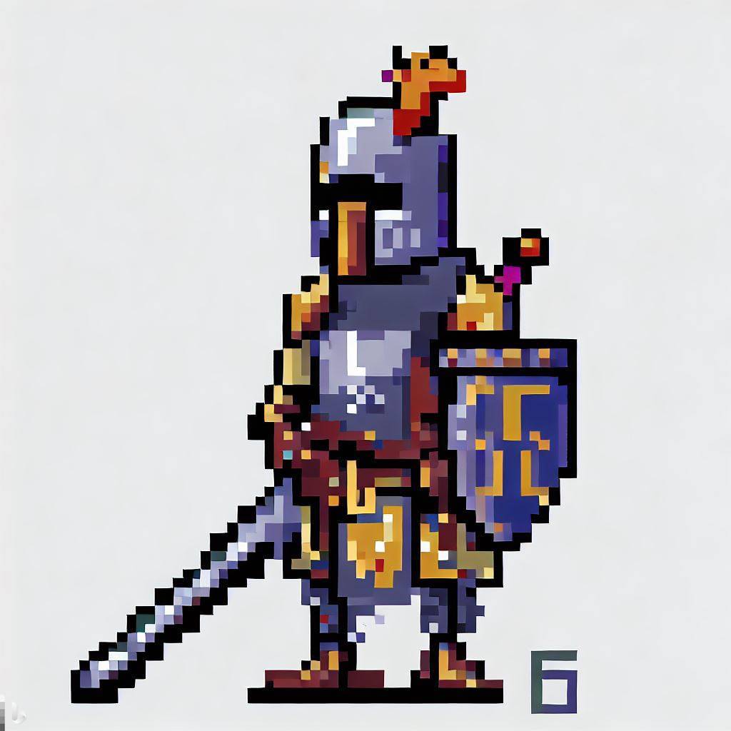 Medieval Knight Pixel Art By 583302 On DeviantArt medieval-knight-pixel-art-by-583302-on-deviantart