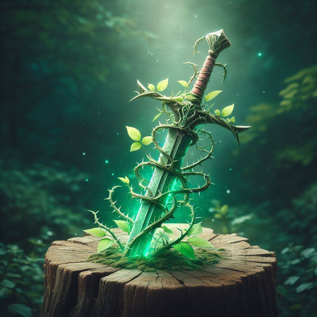 Sword of the Forest by 583302 on DeviantArt