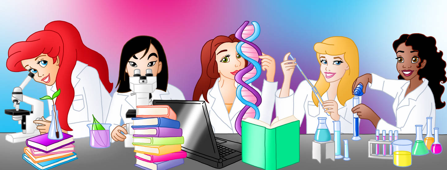Science Princesses by Willemijn1991 on DeviantArt