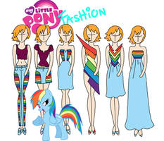 My Little Pony fashion: Rainbow Dash