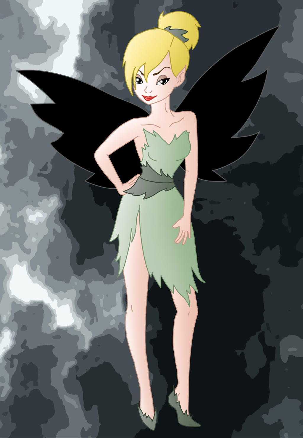 The Princess Is Evil Evil Princess Tinkerbell by Willemijn1991 on DeviantArt