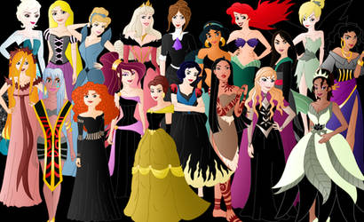 All Evil Princesses by Willemijn1991