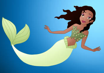 Disney Mermaids: Tiana by Willemijn1991