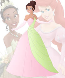 disney fusion Ariel and Tiana