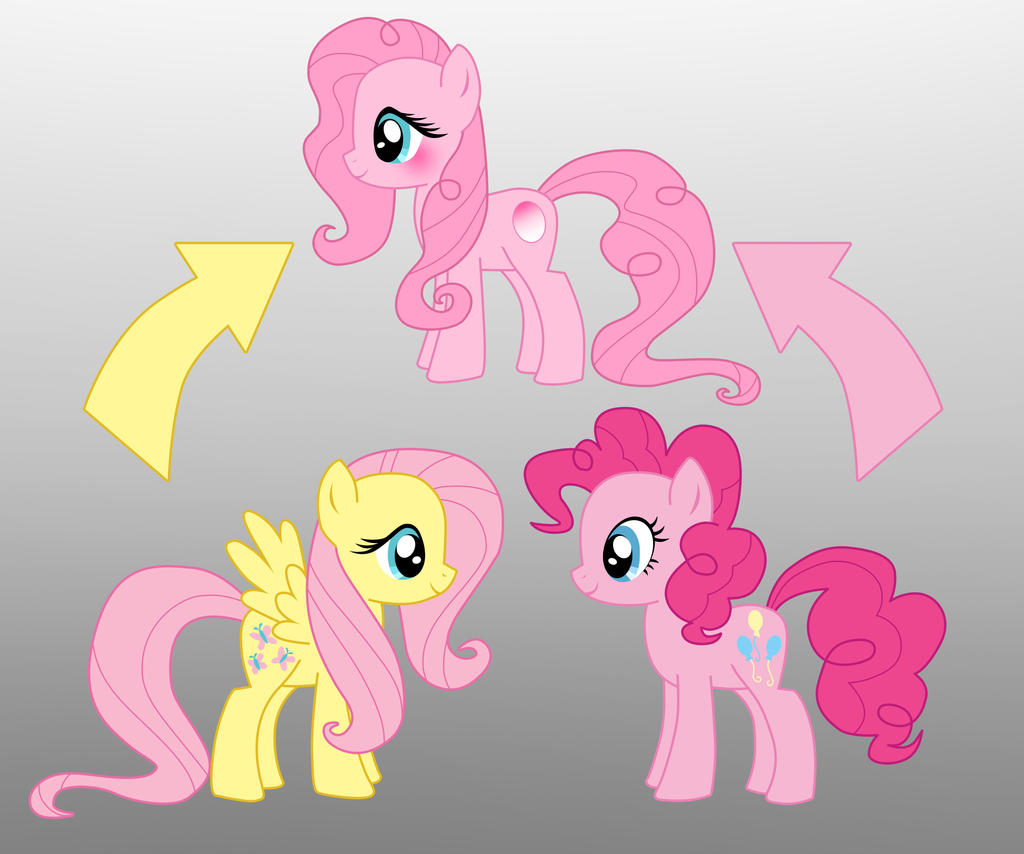 Pony Fusion Fluttershy And Pinkie Pie by Willemijn1991 on DeviantArt Pony Fusion Fluttershy And Pinkie Pie by Willemijn1991 on DeviantArt