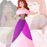 disney fusion: Ariel and Esmeralda