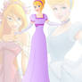 disney fusion: Cinderella and Giselle