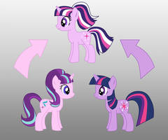 pony fushion: starlight shimmer and Twilight